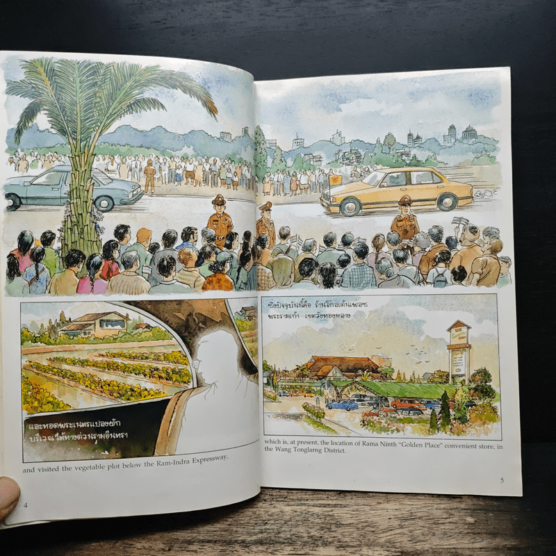 เรื่อง ทองแดง The Story of Tongdaeng ฉบับการ์ตูน ภาพสี