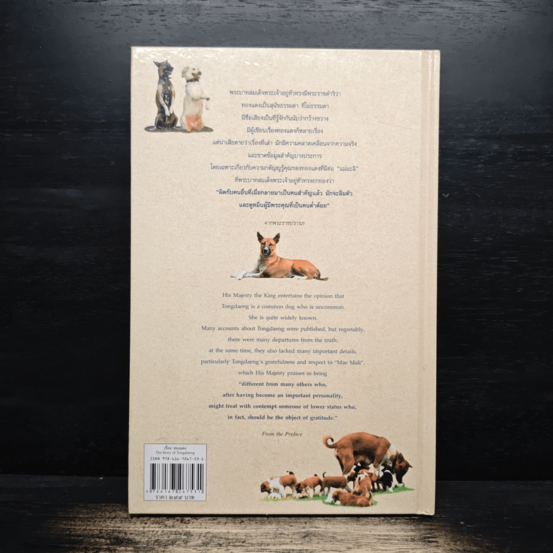 เรื่องทองแดง The Story of Tongdaeng ฉบับการ์ตูน ภาพสี