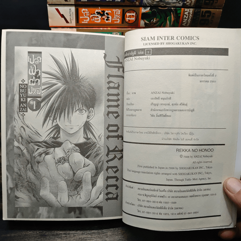 เปลวฟ้าผ่าปฐพี เล่ม 1-17