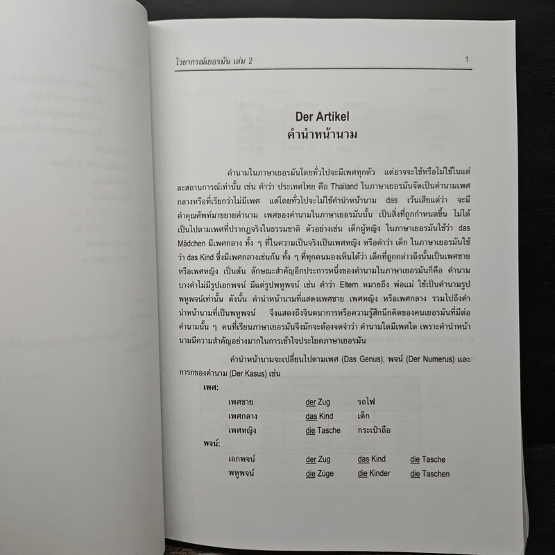 ไวยากรณ์เยอรมัน เล่ม 2 - วรรณา แสงอร่ามเรือง