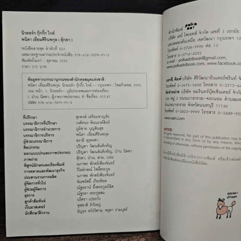 New York Guggig Guide นิวยอร์ก กุ๊กกิ๊ก ไกด์