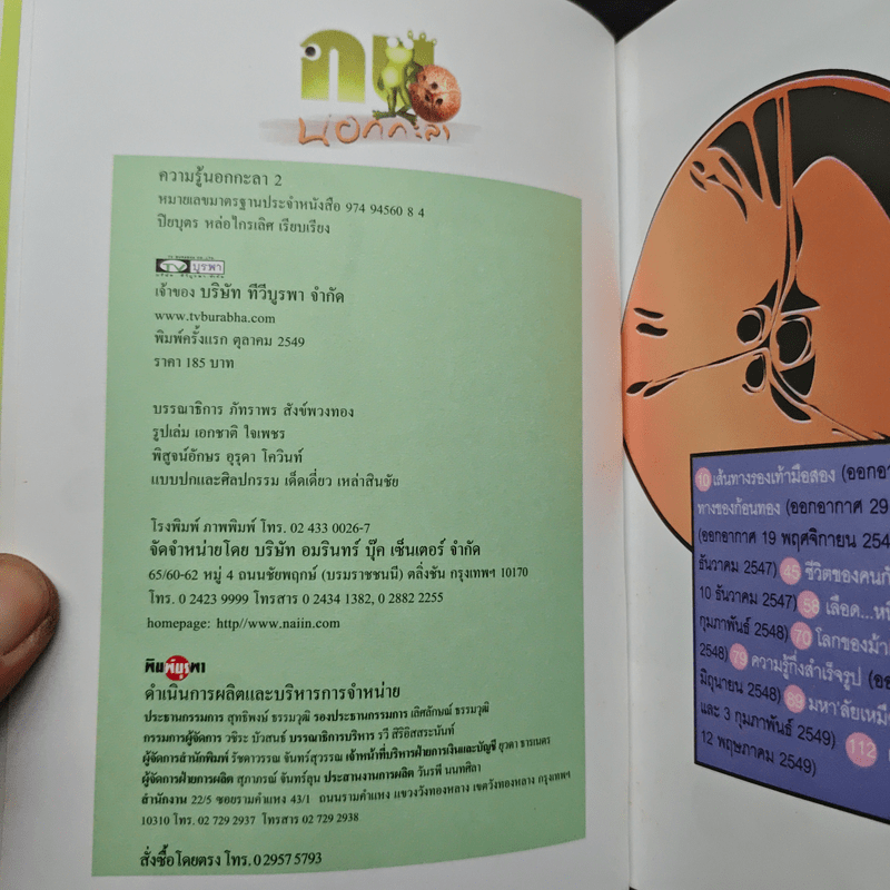 ความรู้นอกกะลา เล่ม 2