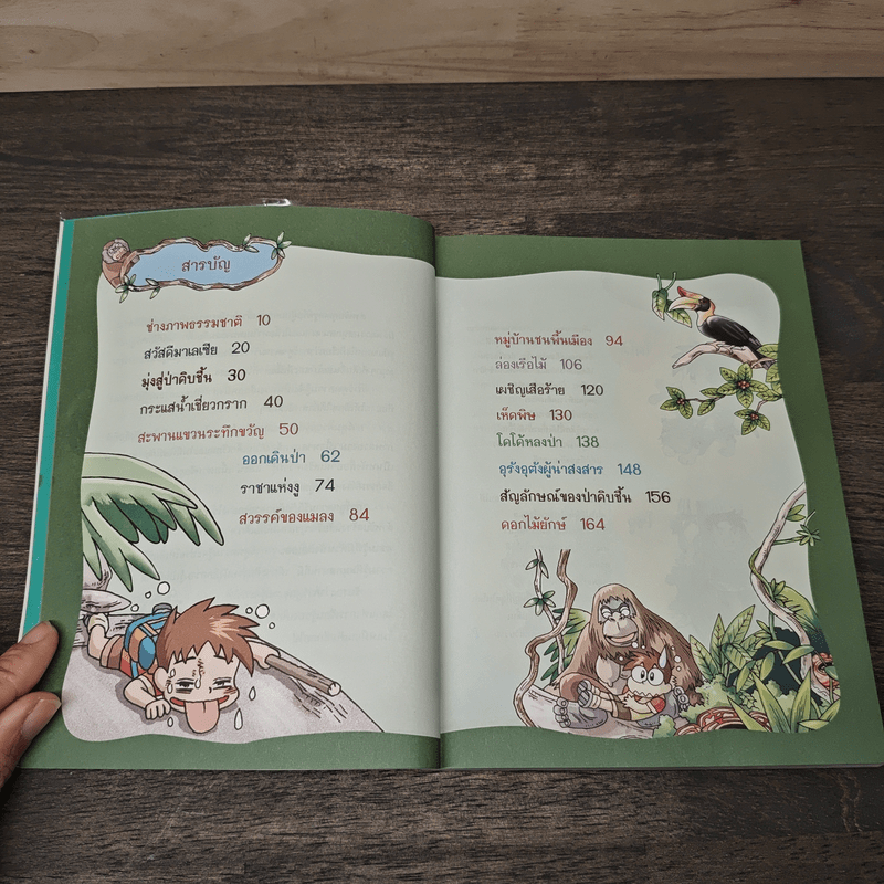 ผจญภัยในป่าดงดิบ