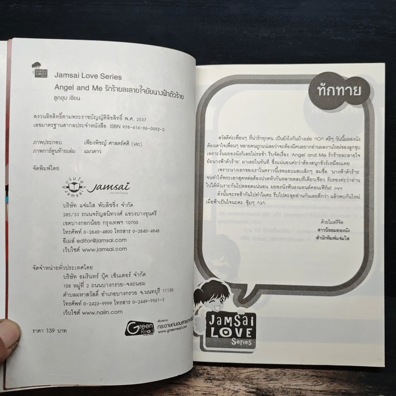 Angel and Me รักร้ายละลายใจยัยนางฟ้าตัวร้าย - ลูกชุบ