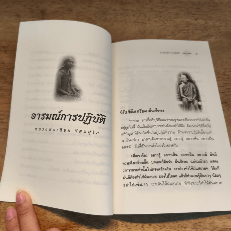 อารมณ์การปฏิบัติ - หลวงพ่อเทียน จิตฺตสุโภ