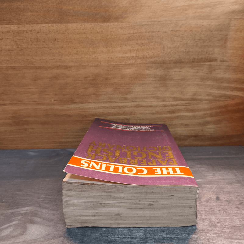 The Collins paperback English dictionary