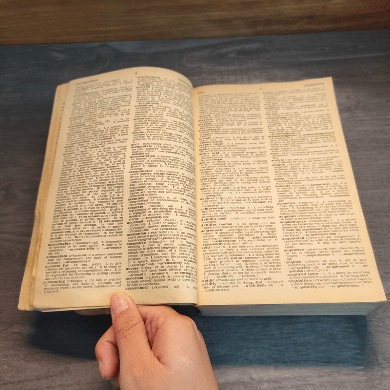 The Collins paperback English dictionary