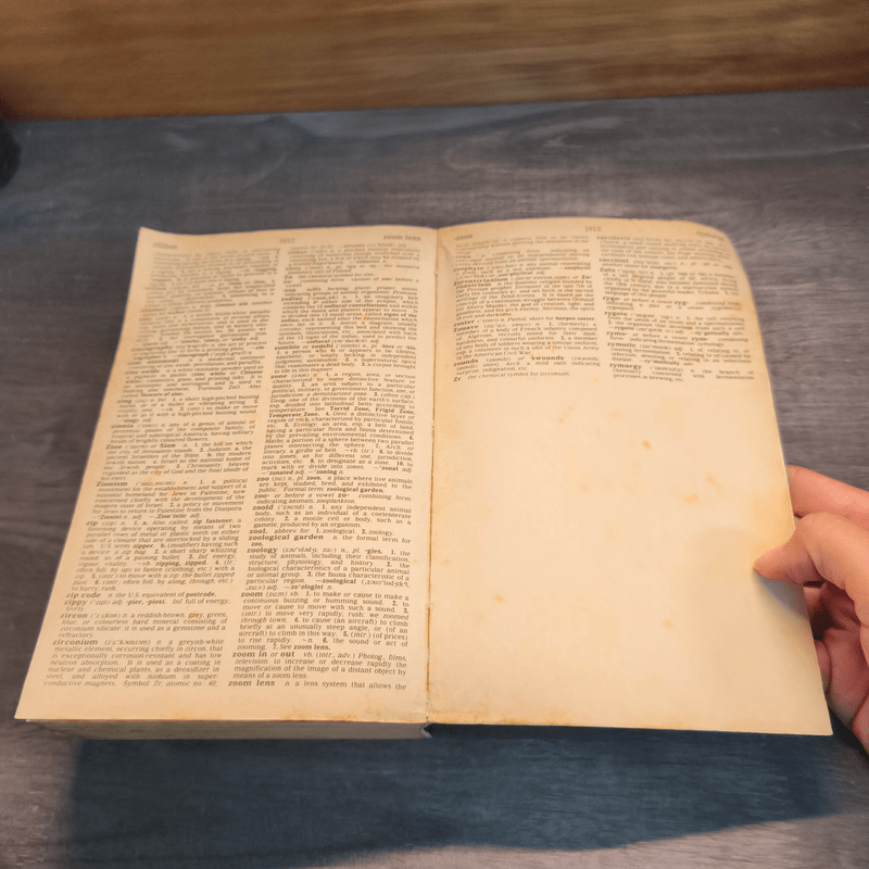 The Collins paperback English dictionary